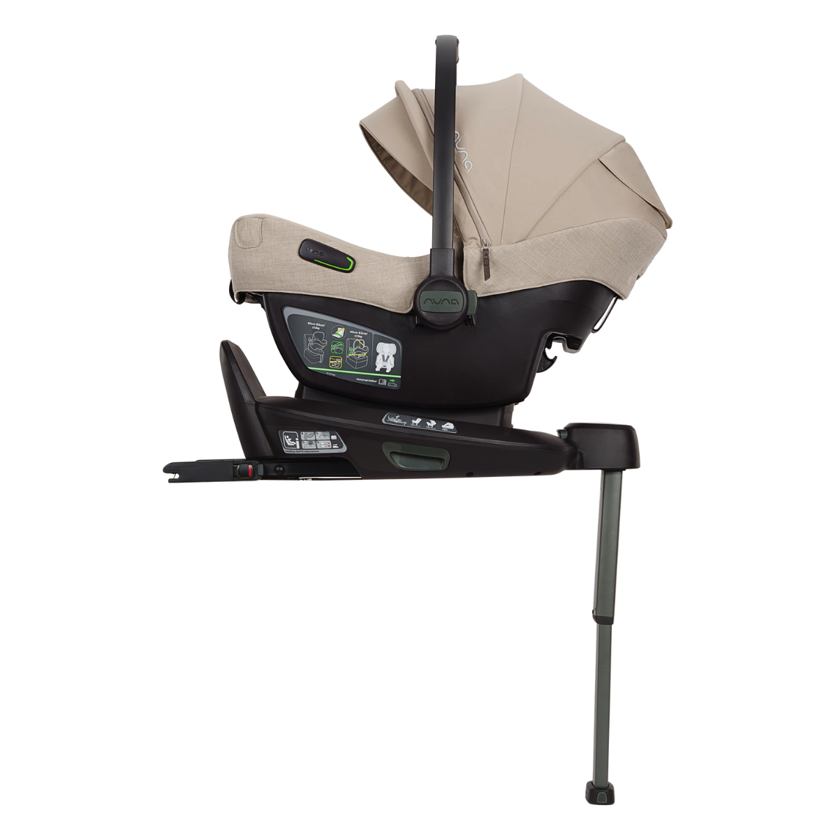Autostoel Nuna PIPA Next Chateau met Isofixbase Nuna 360°