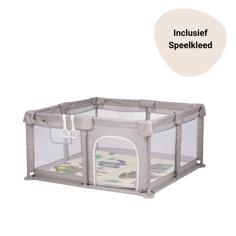 Set| Speelbox Chipolino Fiesta Beige met speelkleed