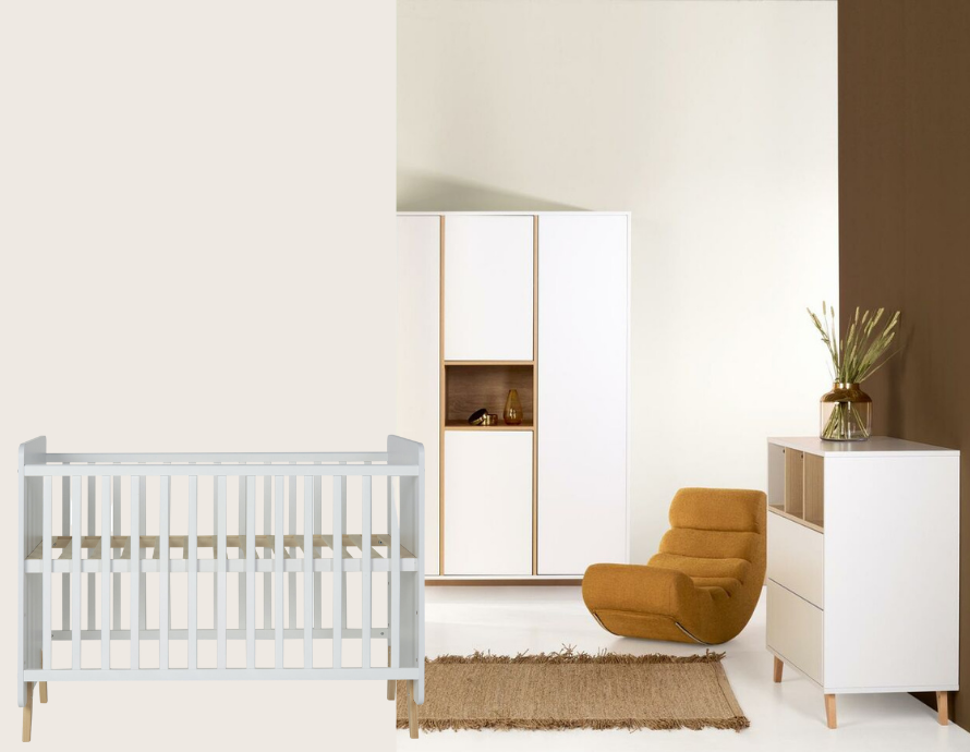 Babykamer Quax Loft White (3-deurs)