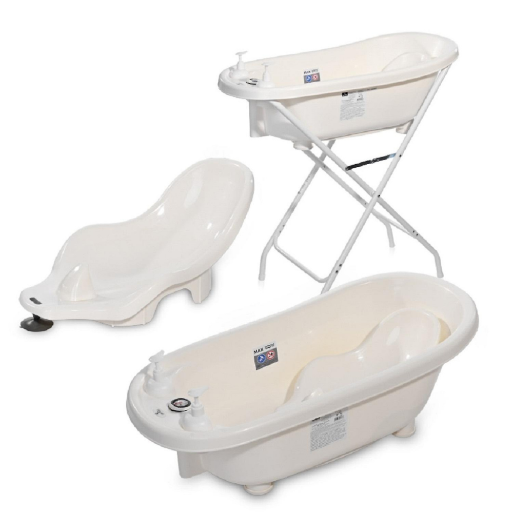 Set | Thermo Badset Lorelli Wit + Standaard