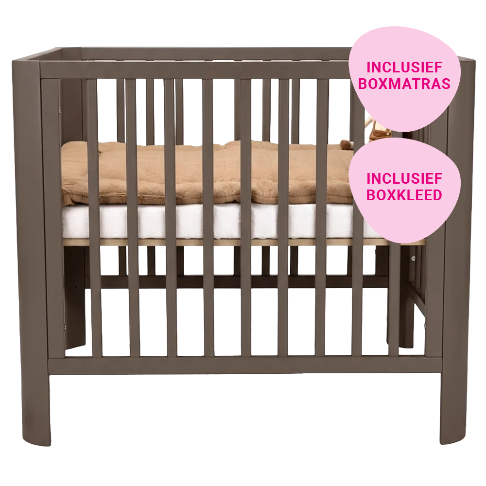 Set | Box Novi Isabel BonBon Incl. Boxmatras en Boxkleed