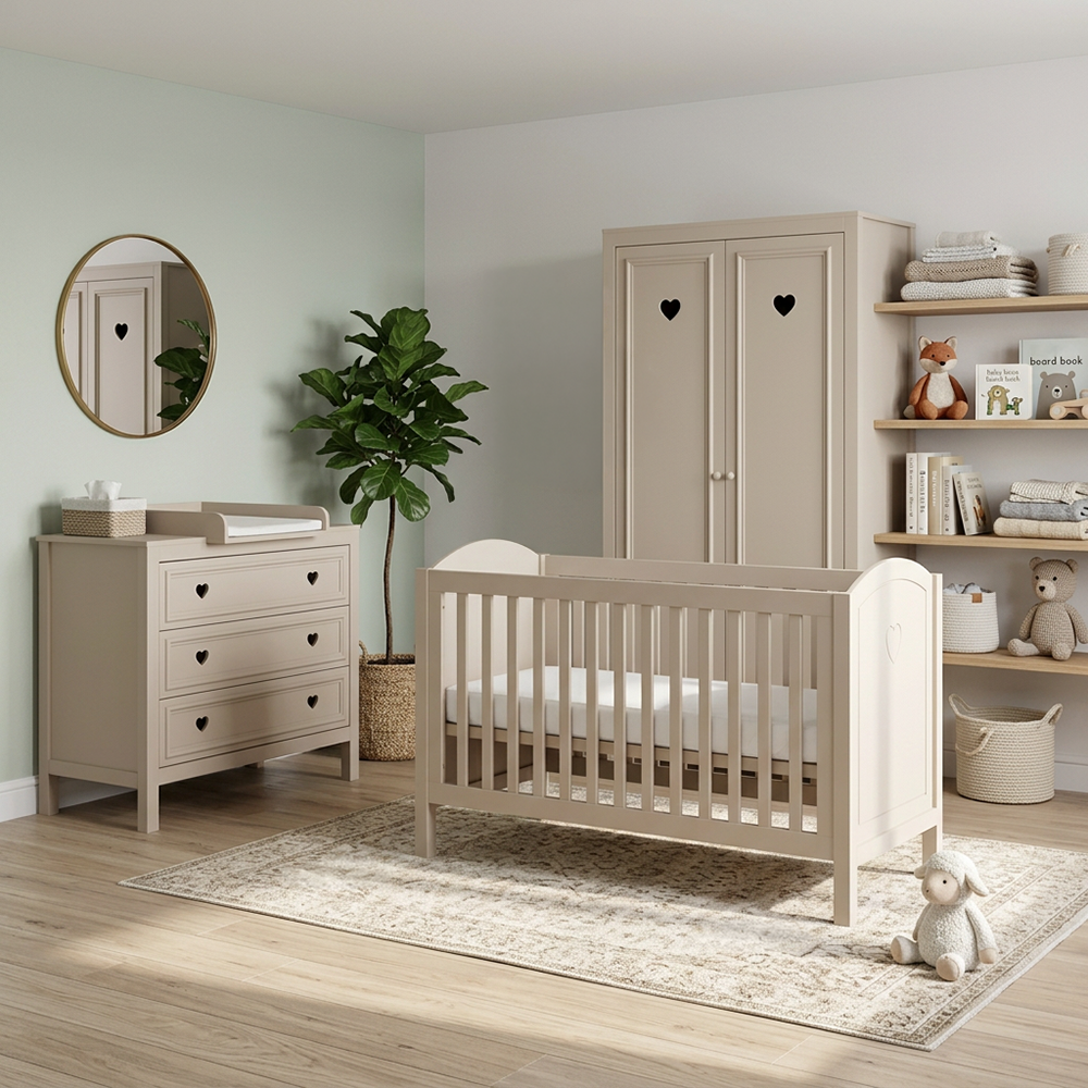 Babykamer Hearts Clay