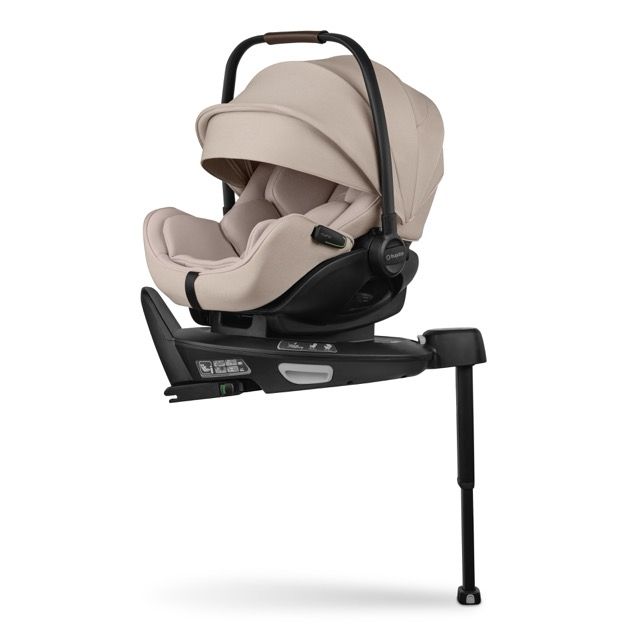 Autostoel Bugaboo Otter i-Size Desert Taupe Melange met Isofix Base 360 by Nuna
