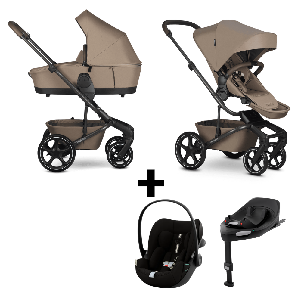Kinderwagen Easywalker Harvey NXT Mocha Brown + Autostoel Cybex Cloud G3 & Base