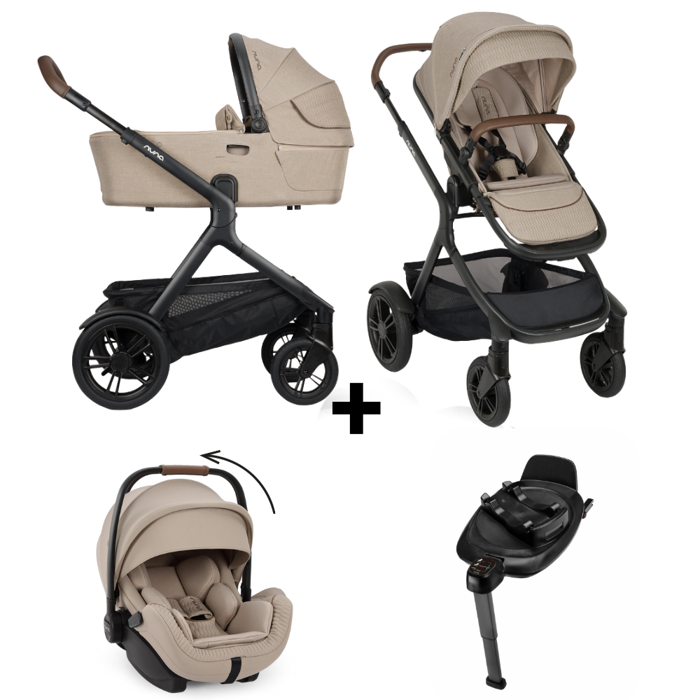Kinderwagen Nuna DEMI Next Cosmopolitan + Autostoel Nuna Arra Flex Cosmopolitan & Base 360 Next