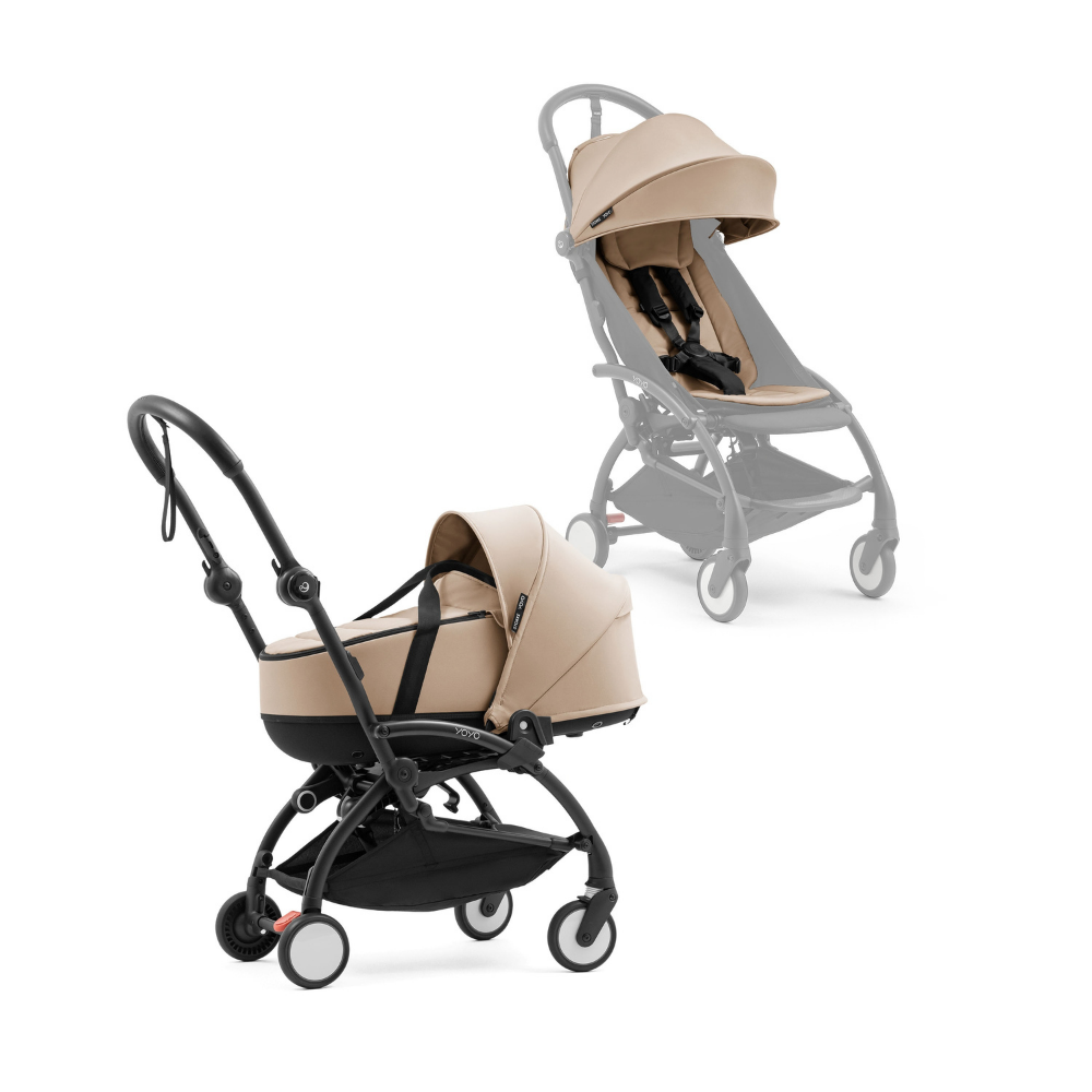 Buggy Stokke® YOYO5 Taupe + Reiswieg