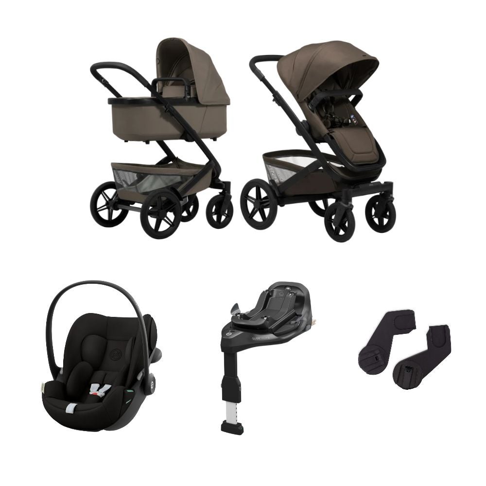 Joolz Kinderwagen Geo5 + Cybex Autostoel + Base Hazel Brown