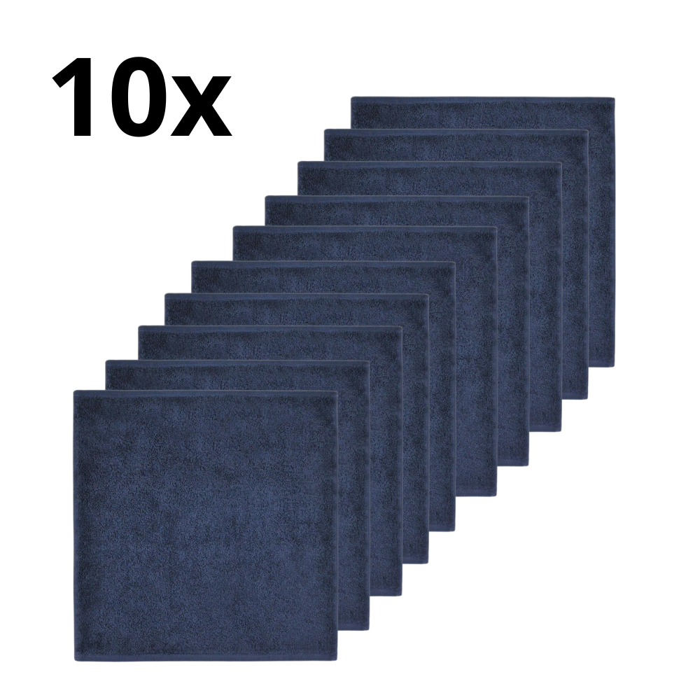 Set | 10x Spuugdoek Funnies Uni Navy