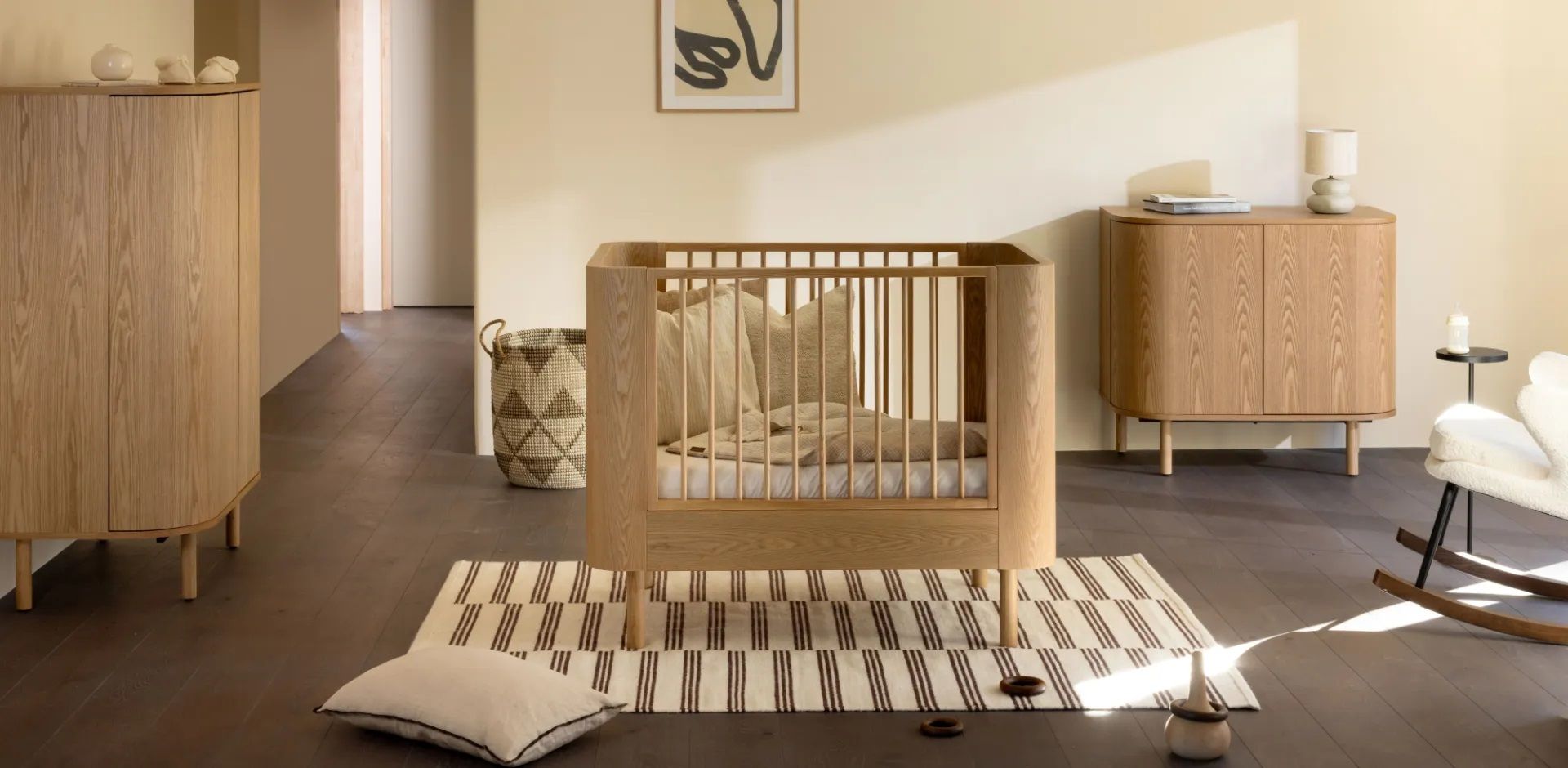 Babykamer Quax Yume 70x110 Natural Ash