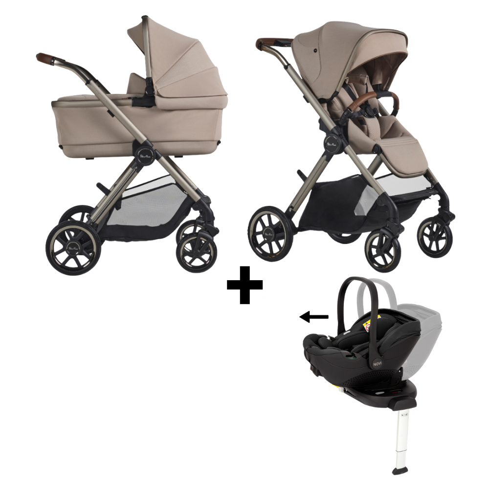 Kinderwagen Silver Cross Reef 2 Special Edition Frappe met Autostoel Joy Pro Glide 360° & Base & Accessoires