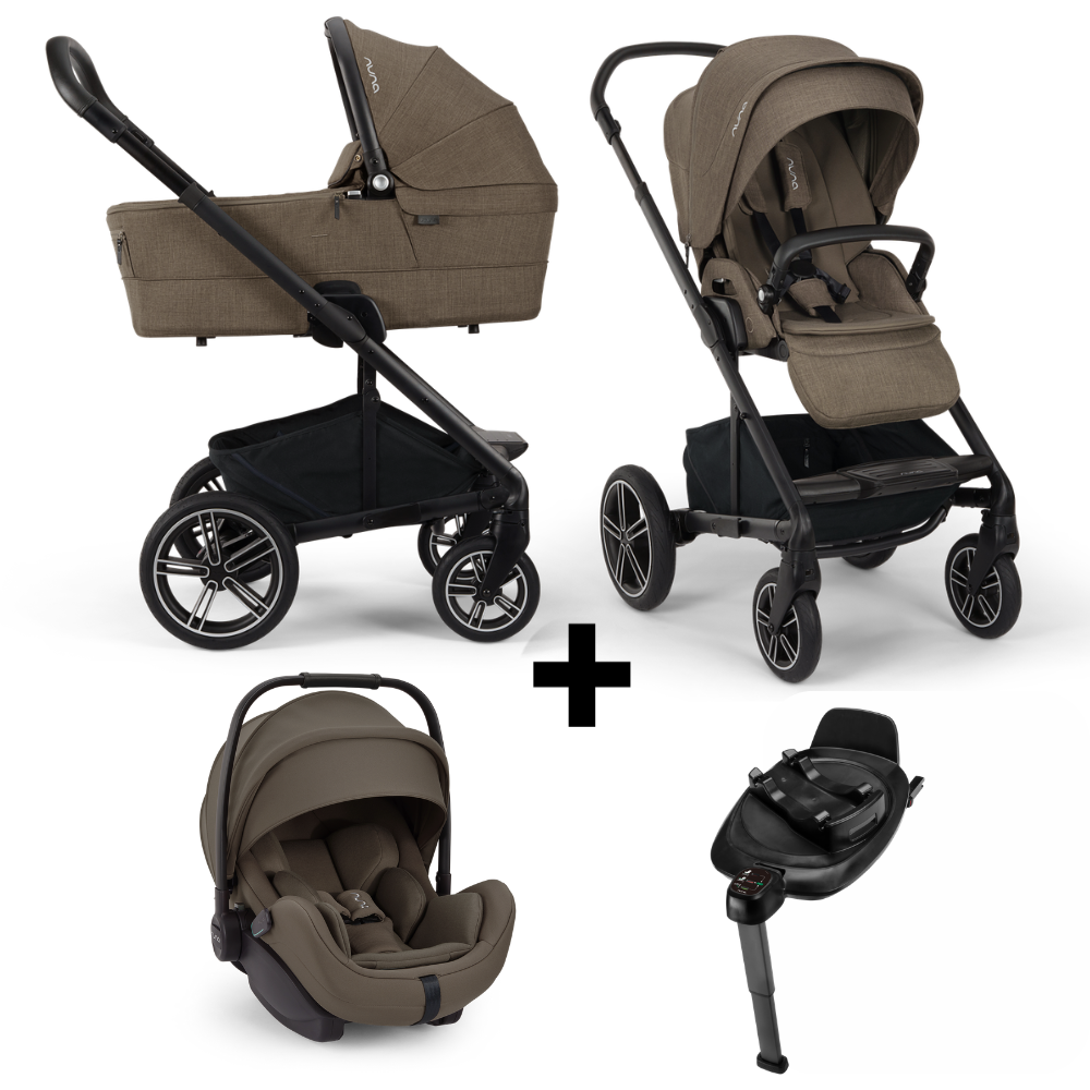 Kinderwagen Nuna MIXX Next V2 Pistachio + Autostoel Nuna Arra Flex Pistachio & Base 360 Next