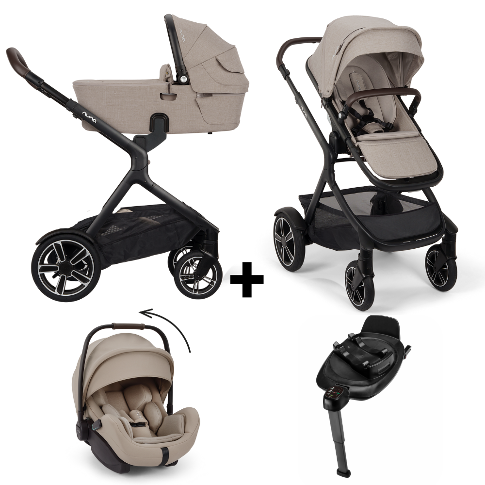 Kinderwagen Nuna DEMI Next Chateau + Autostoel Nuna Arra Flex Chateau & Base 360 Next