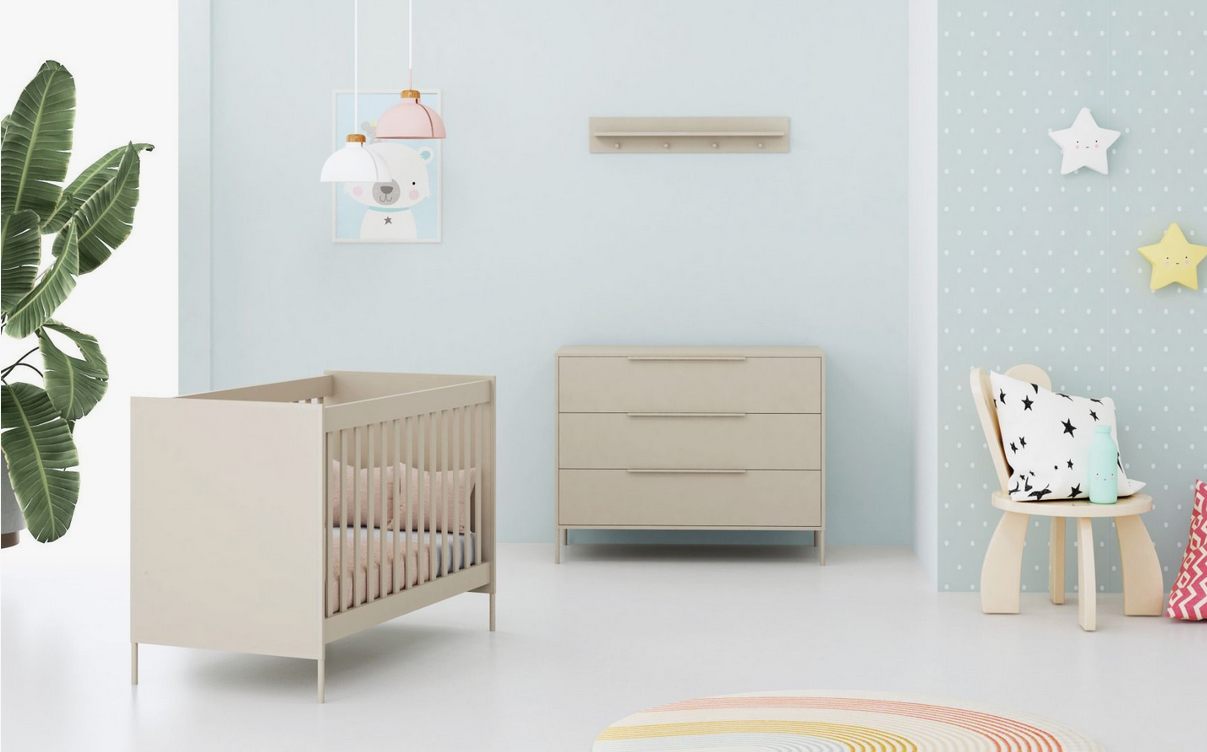 Babykamer Belmond (Ledikant + Commode) – foto 3