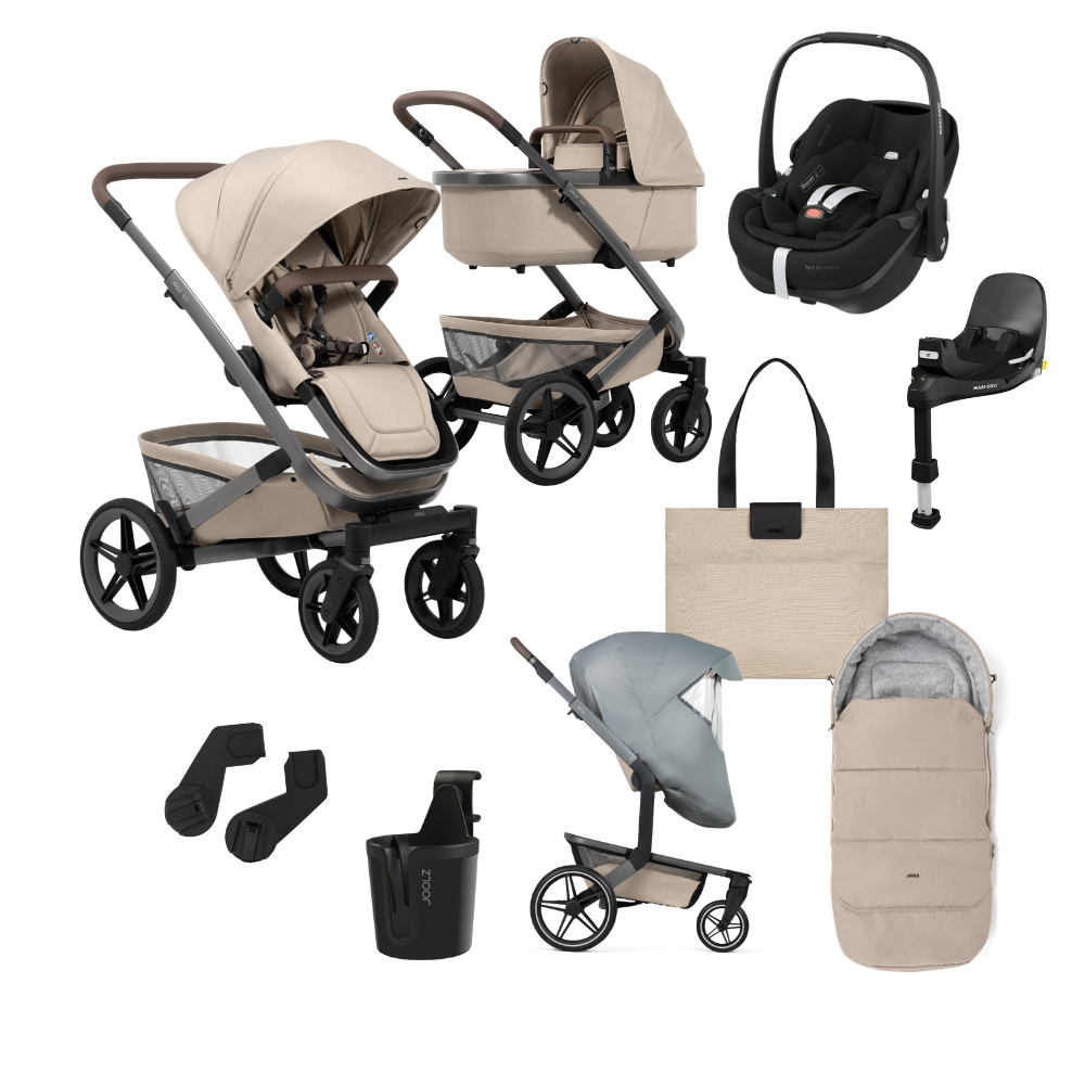 Kinderwagen Joolz Geo5 All-In-One Sandy Taupe