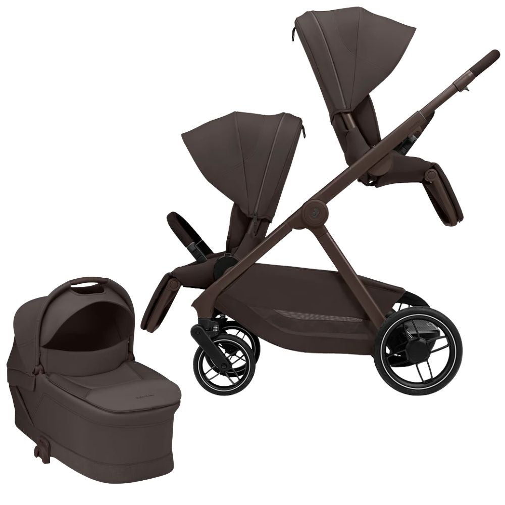 Duo Kinderwagen Maxi-Cosi Oxford Flex + Reiswieg Espresso Brown