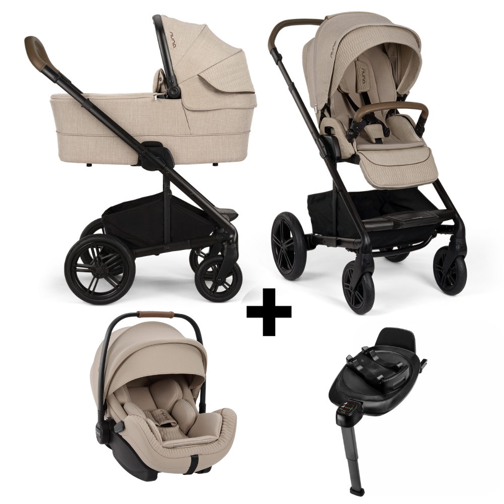 Kinderwagen Nuna MIXX Next V2 Cosmopolitan + Autostoel Nuna Arra Flex Cosmopolitan & Base 360 Next